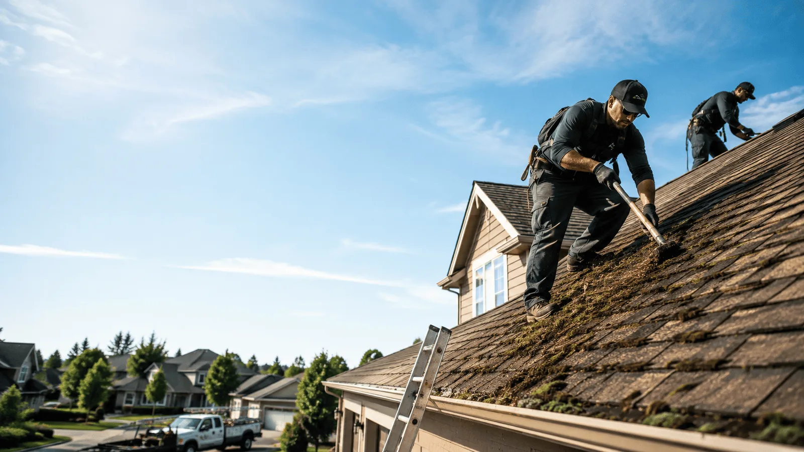 Roof Moss Removal in Olustee, OK near me